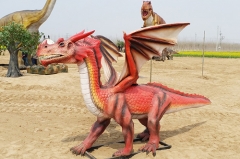 Entertainment Equipment Dragon Ride Animatronic Customized Ride