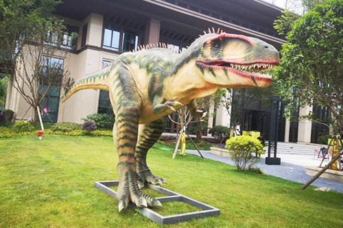 Dinosaurio robótica modelo jurássico personalizado