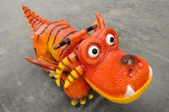 Paseo de dinosaurio al aire libre personalizado para niños