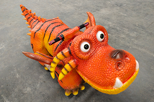 Outdoor Playground Customized Dinosaur Ride for Children