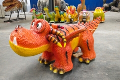 Outdoor Playground Customized Dinosaur Ride for Children