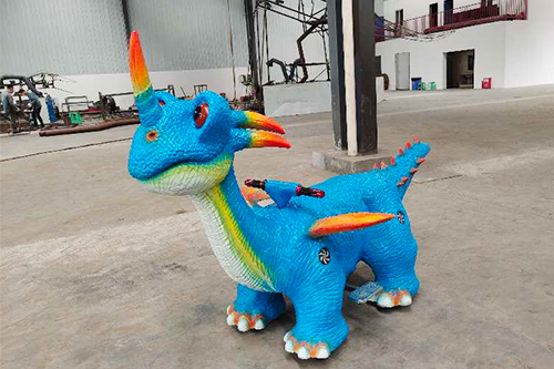 Shopping Mall Cartoon Realistic Animatronic Dinosaur Ride