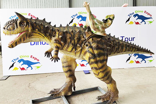 Paseo de dinosaurio animatrónico impermeable al aire libre