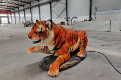 Vívido Tigre Animatronic modelo exposición para la venta