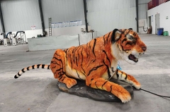 Vivid Tiger Animatronic Model Exhibition for Sale