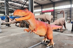 Parque infantil de dibujos animados animatronic modelo T-rex