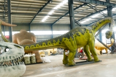 Playground Park Equipment Realistic Animatronic Customized Talking Dinosaur For Sale