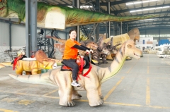 Amusement Park Dinosaur Ride Most Popular Dinosaur Ride