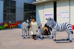 New customized animal zebra family