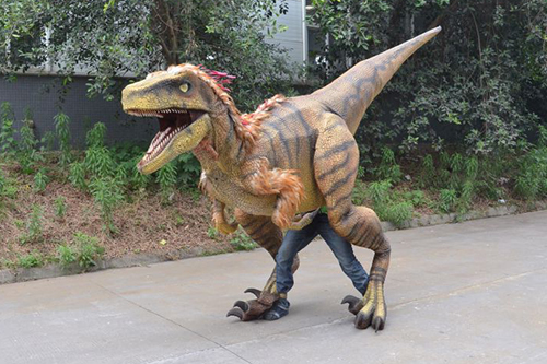 Dinosaur Costume with Feather