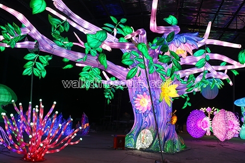 Silk Tree Lanterns