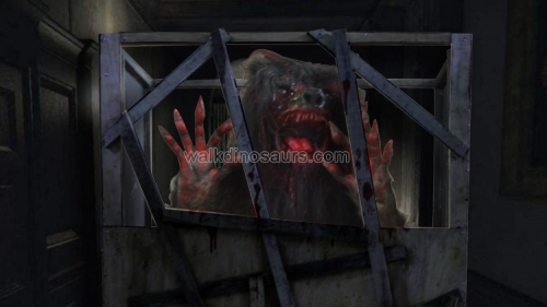 Horror haunted house props life-size werewolf