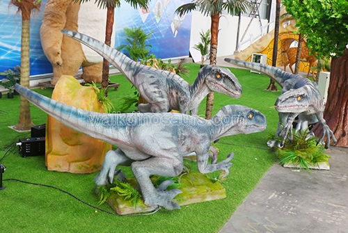 Dinosaurio del parque de atracciones más popular