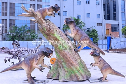 Animatronic Psittacosaurus