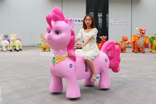 Pink Unicorn Rides For Mall