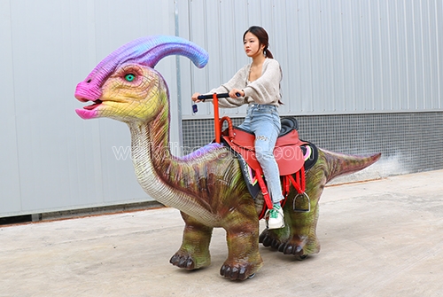 Walking Parasaurolophus Rides