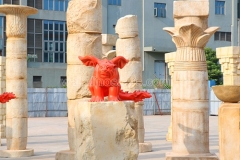 Fiberglass Temple Pillar Replica