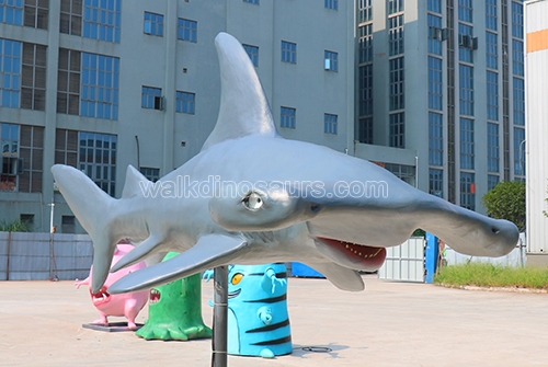 Animatronic Hammerhead shark