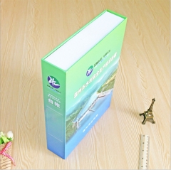A4 Colorful Cardboard Ring Binder D/O Shape File Folder