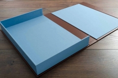 Metal Ring Binder Folder Colorful Design Paper File Folder Custom A4 Cardboard Folder