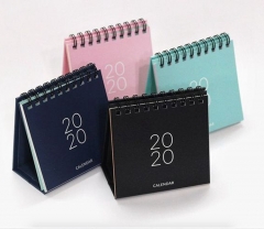 Foldable Cardboard Custom Photo Organizer Print Desk Calendar