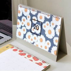 Custom Printing Desk Calendar With Paper Stand Printing Logo