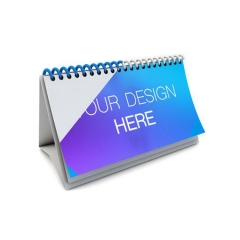 Excellent Quality Custom Business Gifts Coated Art Paper Desk Stand Planner Calendars