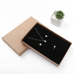 Custom Logo Ring Necklace Box Paper Jewelry Box Packaging