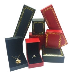 Wholesale Customized Clear Jewelry Box Packaging Luxury Jewelry Box
