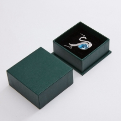 Custom Logo Ring Necklace Box Paper Jewelry Box Packaging