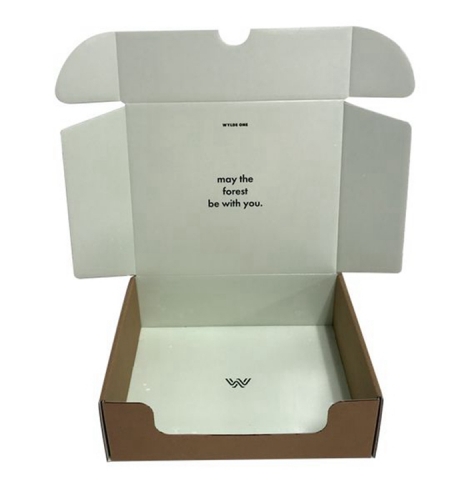 Custom Logo Foldable Christmas GIft Box Printed Mailer Shipping Box Apparel Gift Box for Costume Dress Pants Shoes Packaging