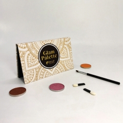 Private Label Smooth Texture High Pigment Matte Eyeshadow Palette WIth Logo