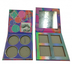 Cosmetic Wholesale Makeup Eyeshadow Palette Cardboard Eye shadow Palette