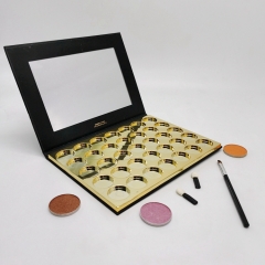 Cosmetic Wholesale Makeup Eyeshadow Palette Cardboard Eye shadow Palette