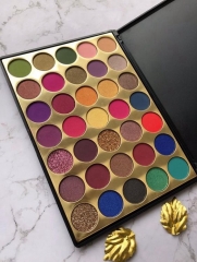 Custom High Pigment Private Label Cosmetics Makeup Eyeshadow Palette Manufacturer