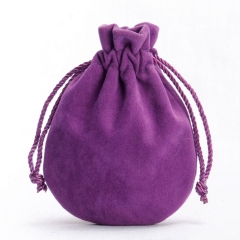 Wholesale Custom Luxury Velvet Drawstring Jewelry Pouch Bracelet Bag