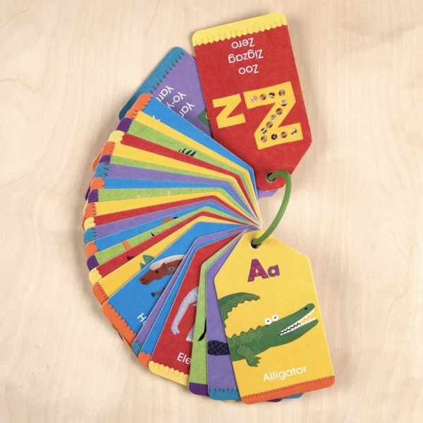 Custom New Design Children Learning Card Educational Flash Card Printing