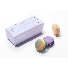 Factory Wholesale Colorful Card Paper Macaron Donut Packaging Box