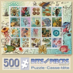 High Quality 3D Cardboard Jigsaw Puzzle For Kid Education
