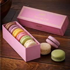 Luxury Custom Logo Biscuit Packaging Macaron Gift Boxes