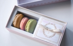 Luxury Custom Logo Biscuit Packaging Macaron Gift Boxes