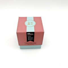 Custom Luxury Gift Paper Scent Candle Jar Boxes Packaging Candle Box For Candle