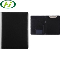 Luxury A4 Leather Notebook Cover Personalized Office Portfolio Folder