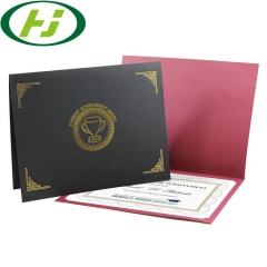 Graduation Certificate Holder A4 Leather Diploma/ Certificates Holder Graduation Folder