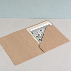 Custom Printing Company File Cardboard A4 Folder With Name Card Slot