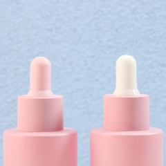 Embalagem de frasco de cosmético em spray de vidro para cuidados com a pele vazio