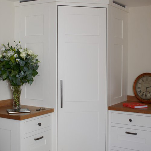 AC4201 - Corner Solid wood pantry