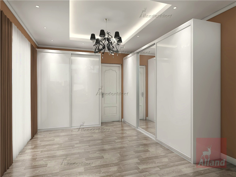 Allandcabinet modern designing mirror doors walk in closet