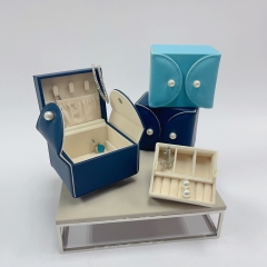 Portable Organizer Storage Double Doors Jewellery Box