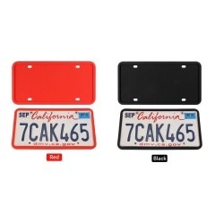 Silicone Car License Plate Frame--USA/Canada